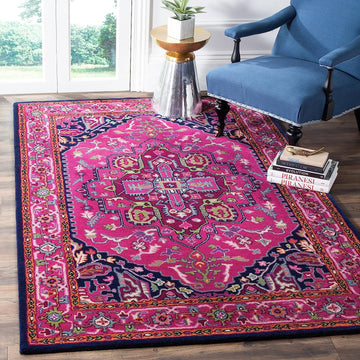 Handmade Carpets for Living Room Bedroom & Hall in Royal Traditional design.