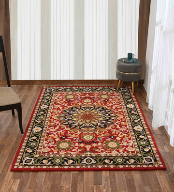 Handmade Carpets for Living Room Bedroom & Hall in Royal Traditional design.