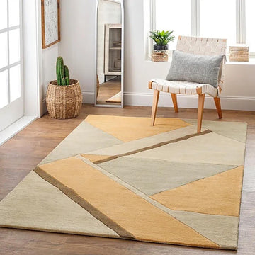 Handmade Carpets for Living Room Bedroom & Hall in modern design.