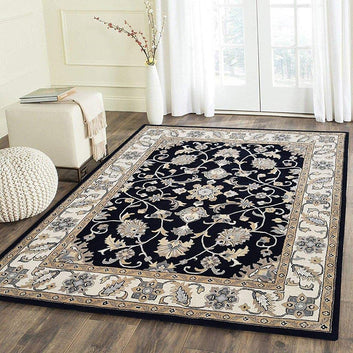 Handmade Carpets for Living Room Bedroom & Hall in traditional design.