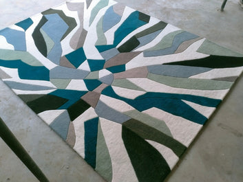 Handmade Carpets for Living Room Bedroom & Hall in modern design.