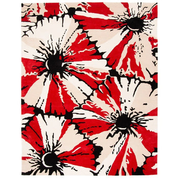 Handmade Carpets for Living Room Bedroom & Hall in floral design.