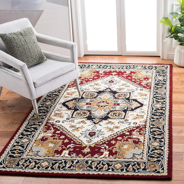 Handmade Carpets for Living Room Bedroom & Hall in Royal Traditional design.